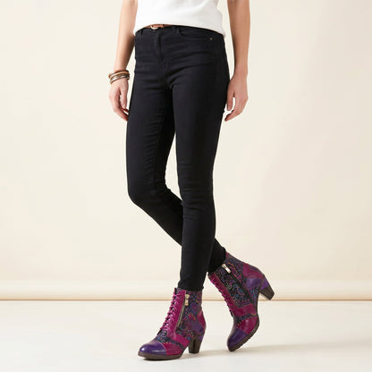 Retro Handmade Leather Patchwork Ankle Boots