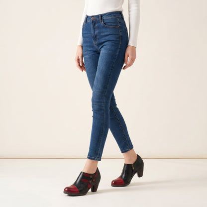 Retro Boho Floral Charm Pumps