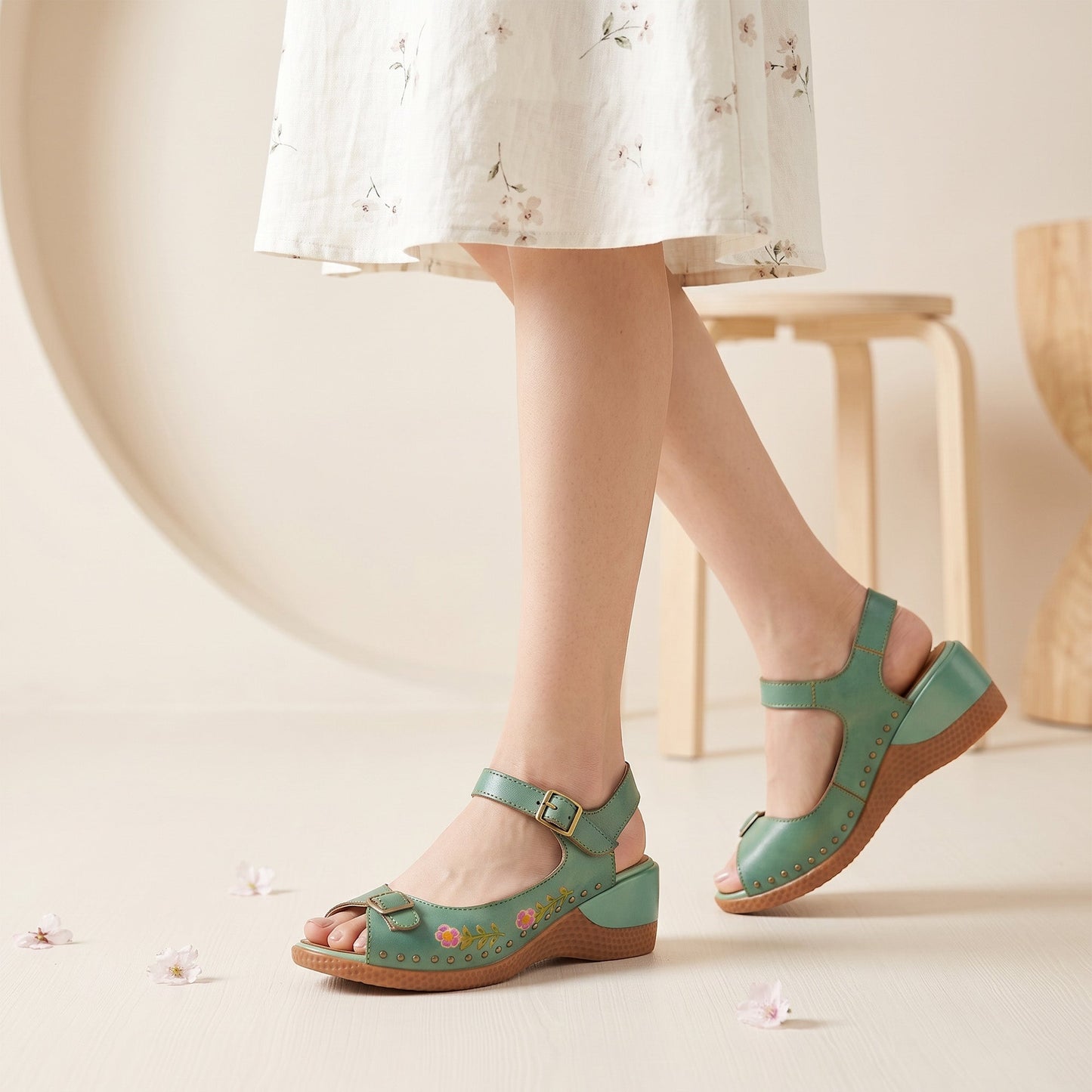 Cherry Blossom Breeze Sandals