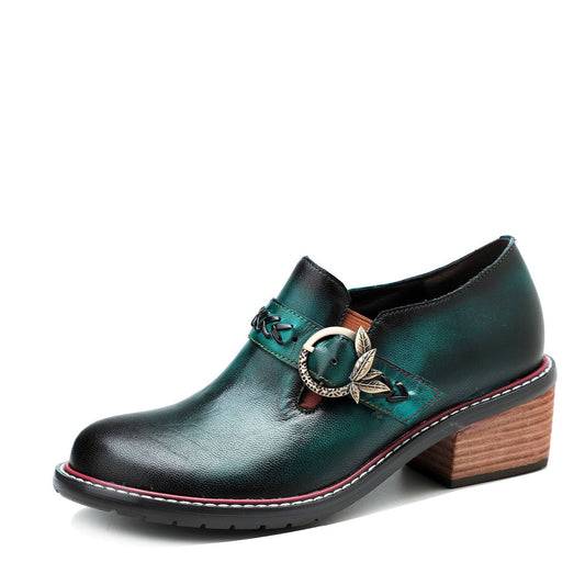 Vintage Handmade Leather Fashion Shoes