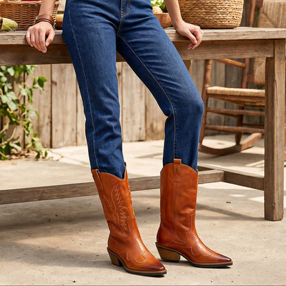 Vintage Handmade Chelsea Inspired Boots