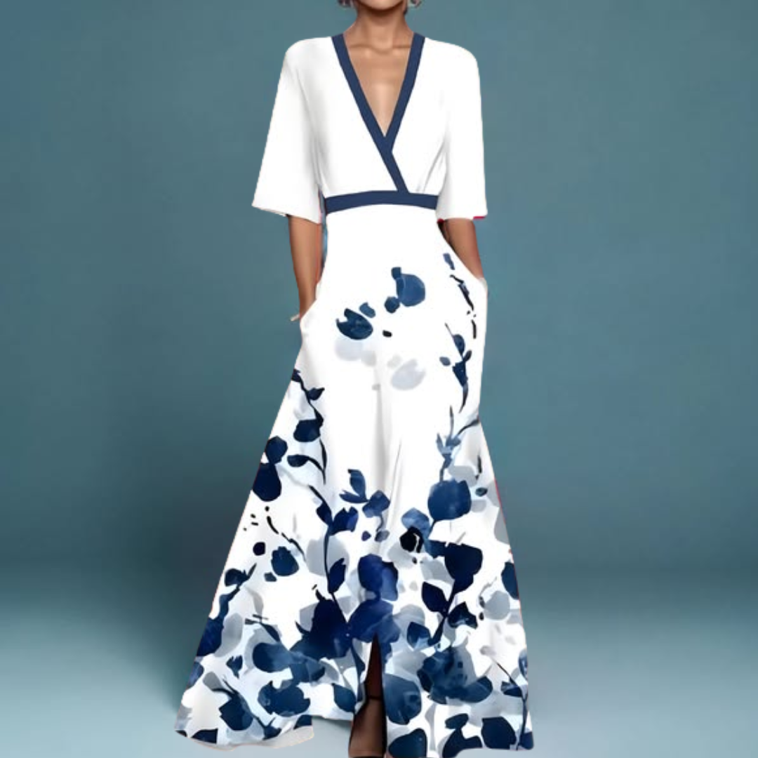 Amara Sculpted Wrap Dress