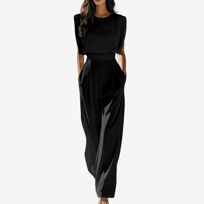 Ariia | Defined Waist Jumpsuit