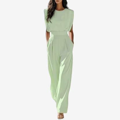 Ariia | Defined Waist Jumpsuit