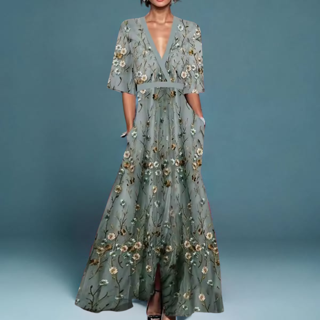Amara Sculpted Wrap Dress