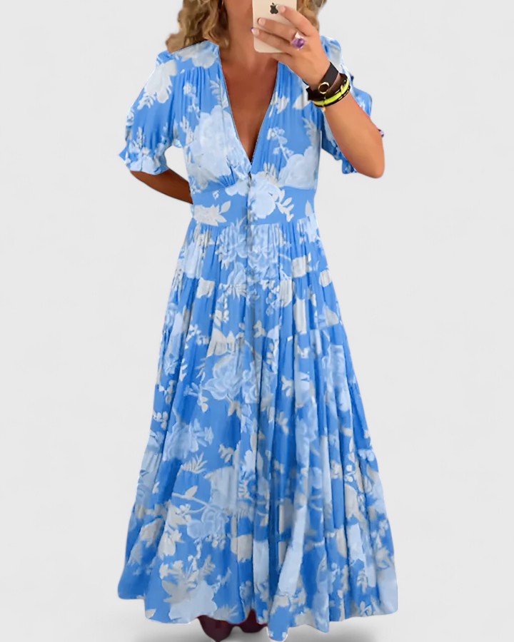 Minelda | Elegant Flowy Dress