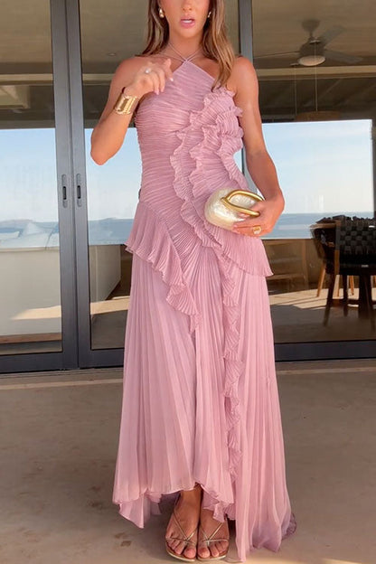 Harper | Halter Maxi Dress
