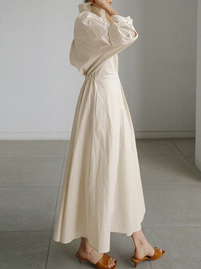 Lina Chic Polo A-Line Dress