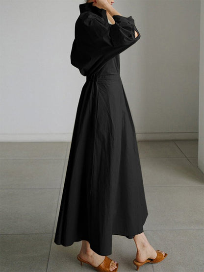 Lina Chic Polo A-Line Dress