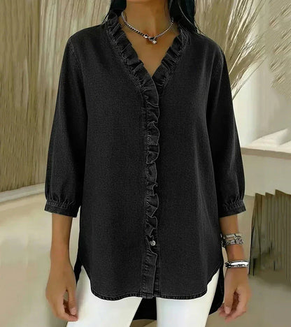 Amelia™ | Blouse en denim