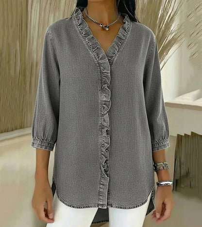 Amelia™ | Blouse en denim