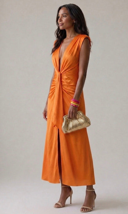 Ellis & Johnson™  | Elegant Pleated Dress