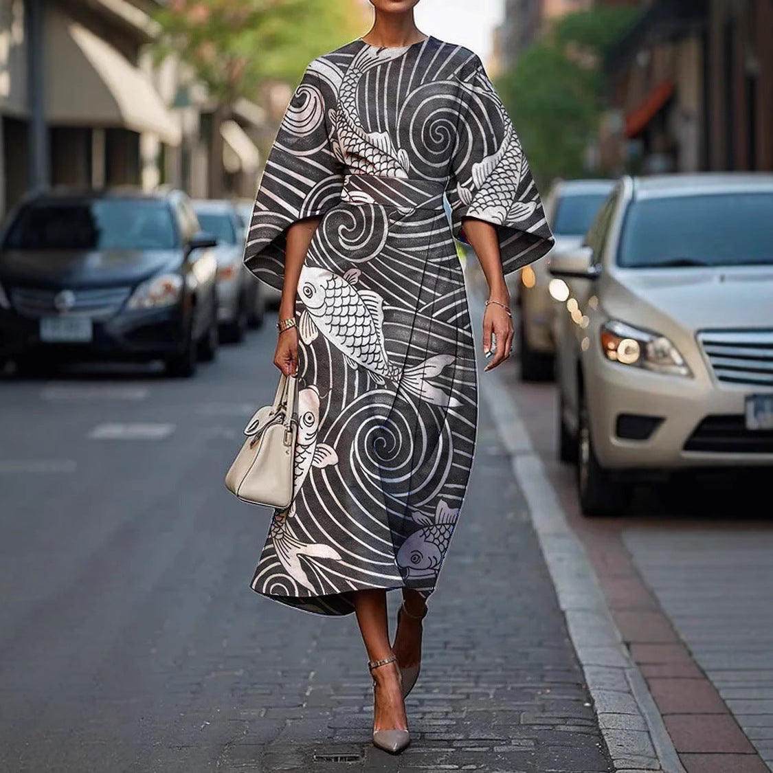 Aria Elegant Flow Dress