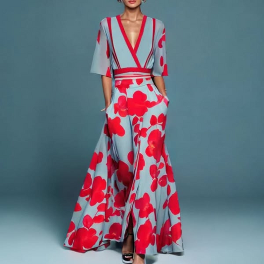 Amara Sculpted Wrap Dress