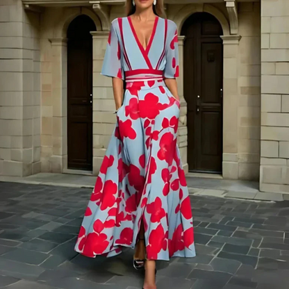 Amara Sculpted Wrap Dress