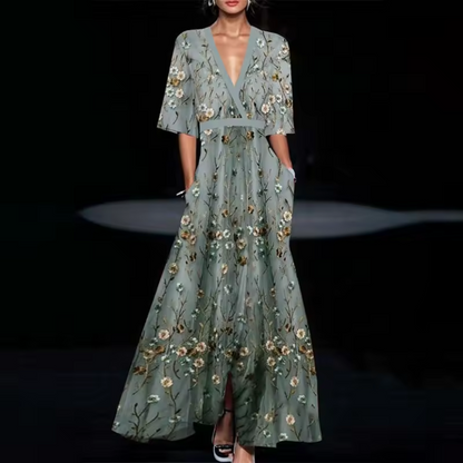 Amara Sculpted Wrap Dress
