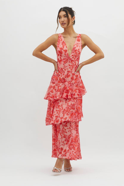 Taviana™ | Sophisticated Midi Dress