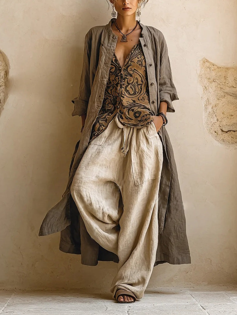 Sienna | Premium Cotton & Linen 3-Piece Set