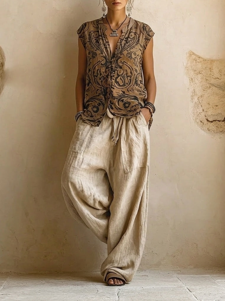 Sienna | Premium Cotton & Linen 3-Piece Set