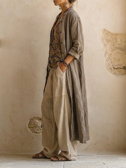 Sienna | Premium Cotton & Linen 3-Piece Set