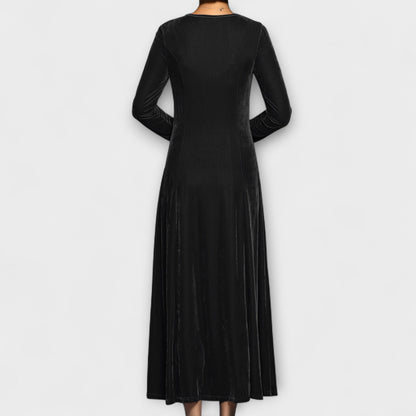 April - Soft Velvet Dress