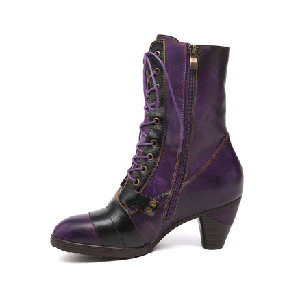 Vintage Comfortable Genuine Leather Boots